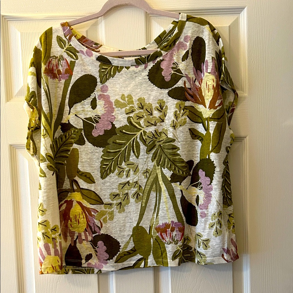 Rachel Zoe Multicolor Floral Blouse